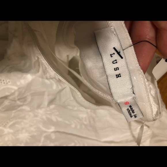 White strapless romper. SZ SM - NWT - Picture 6 of 6